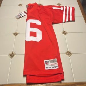 Size 36 (Small) Joe Montana SF 49ers M&N Jersey